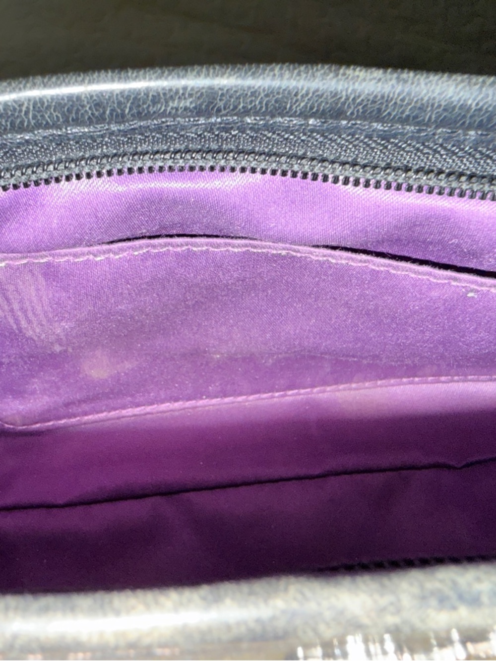 COACH Madison large Black Leather Wristlet - Picture 4 of 7